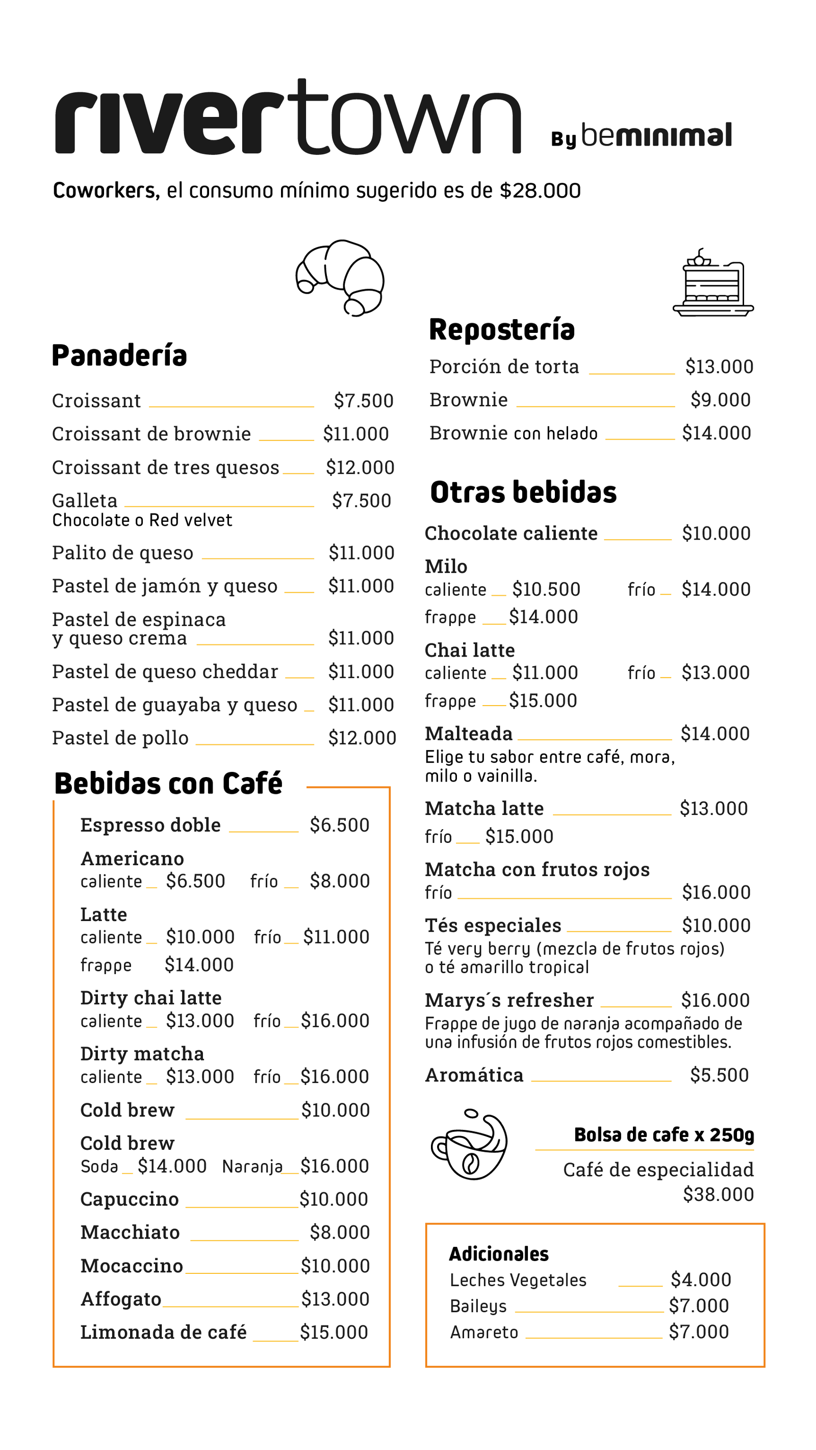 Menu 2025 - español 1